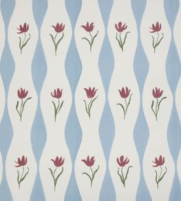 Tulip Wave Wallpaper by Sophie Harpley Sky Tulip Wave Wallpaper by Sophie Harpley Sky