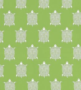 Turtle Bay Fabric by Thibaut Kiwi Turtle Bay Fabric by Thibaut Kiwi