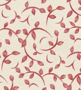 Twig Wallpaper by Coordonne Red Twig Wallpaper by Coordonne Red