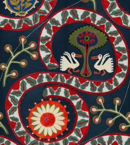 Two Storks Wallpaper by MINDTHEGAP Anthracite