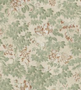 Tyra Wallpaper by Sandberg Garden Green Tyra Wallpaper by Sandberg Garden Green
