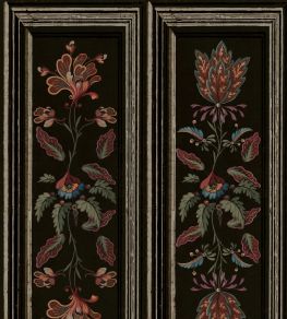 Tyrolean Panel Wallpaper by MINDTHEGAP Black Tyrolean Panel Wallpaper by MINDTHEGAP Black