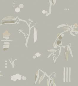 Ukiyo Wallpaper by Tres Tintas Gris Ukiyo Wallpaper by Tres Tintas Gris