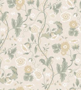 Ulla Wallpaper by Sandberg Sandstone Ulla Wallpaper by Sandberg Sandstone