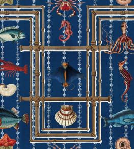 Underwater Life Wallpaper by MINDTHEGAP Indigo Underwater Life Wallpaper by MINDTHEGAP Indigo