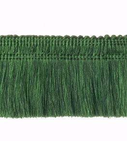 Unicolour Moss Fringe 45mm Trimming by Houles Forest Green Unicolour Moss Fringe 45mm Trimming by Houles Forest Green