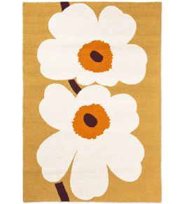 Unikko Anniversary Outdoor Rug by Marimekko Honey