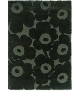 Unikko Rug by Marimekko Dark Green Unikko Rug by Marimekko Dark Green