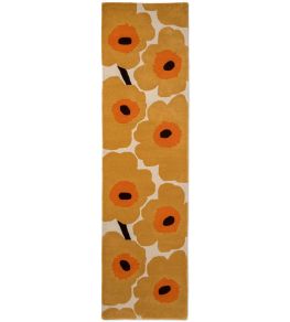 Unikko Runner Rug by Marimekko Honey Unikko Runner Rug by Marimekko Honey