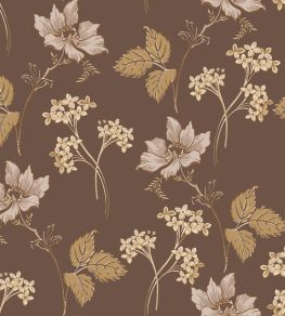 Valborg Wallpaper by Borastapeter Brown Valborg Wallpaper by Borastapeter Brown