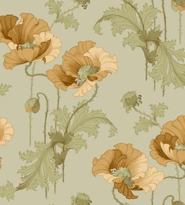 Vallmo Wallpaper by Borastapeter Yellow Vallmo Wallpaper by Borastapeter Yellow