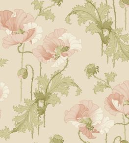 Vallmo Wallpaper by Borastapeter Pink Vallmo Wallpaper by Borastapeter Pink