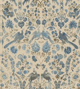 V&A Coromandel Fabric by Arley House Lapis V&A Coromandel Fabric by Arley House Lapis