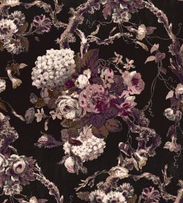 V&A Georgette Fabric by Arley House Black V&A Georgette Fabric by Arley House Black