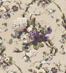 V&A Georgette Fabric by Arley House Violet V&A Georgette Fabric by Arley House Violet