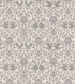V&A Heraldic Birds Fabric by Arley House Taupe V&A Heraldic Birds Fabric by Arley House Taupe