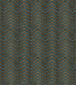 V&A Jaipur Fabric by Arley House Azure