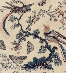V&A Paradise Fabric by Arley House Blush