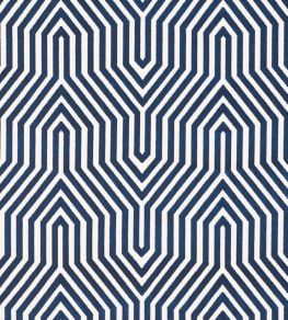 Vanderbilt Velvet Fabric by Schumacher Bleu Vanderbilt Velvet Fabric by Schumacher Bleu