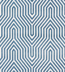 Vanderbilt Velvet Fabric by Schumacher Marine