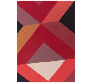 Vanguardias Rug by GAN Red Vanguardias Rug by GAN Red