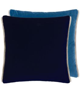 Varese Cushion 43 x 43cm by Designers Guild Denim & Teal Varese Cushion 43 x 43cm by Designers Guild Denim & Teal