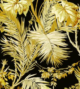 Vegetable Wallpaper by Coordonne Black Vegetable Wallpaper by Coordonne Black