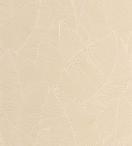Vegetalia Wallpaper by Caselio Blanc Beige Vegetalia Wallpaper by Caselio Blanc Beige