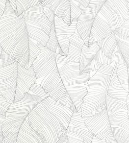 Vegetalia Wallpaper by Caselio Noir et blanc Vegetalia Wallpaper by Caselio Noir et blanc