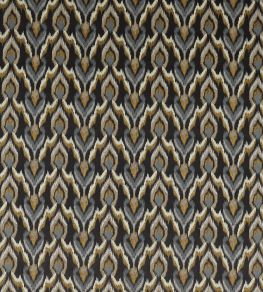 Velluto Fabric by Clarke & Clarke Nero