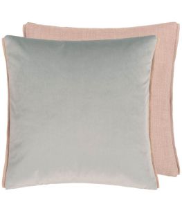 Velluto Cushion 50 x 50cm by Designers Guild Duck Egg
