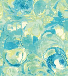 Venetian Wallpaper by Ohpopsi Sapphire Swirl Venetian Wallpaper by Ohpopsi Sapphire Swirl