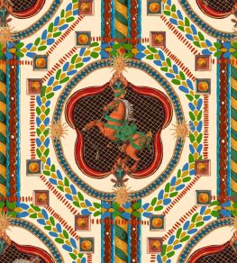 Venetian Ornament Wallpaper by MINDTHEGAP Multi-Coloured Venetian Ornament Wallpaper by MINDTHEGAP Multi-Coloured