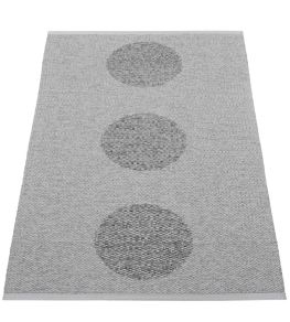 Vera 2.0 Rug by Pappelina Grey/Granit Metallic Vera 2.0 Rug by Pappelina Grey/Granit Metallic