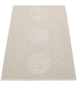 Vera 2.0 Rug by Pappelina Linen/Stone Metallic Vera 2.0 Rug by Pappelina Linen/Stone Metallic