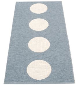 Vera Rug by Pappelina Storm/Vanilla