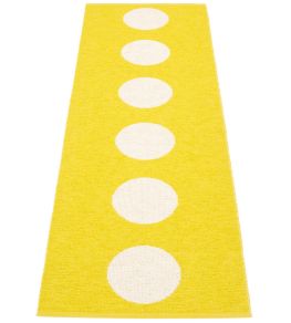 Vera Runner Rug by Pappelina Lemon/Vanilla Vera Runner Rug by Pappelina Lemon/Vanilla