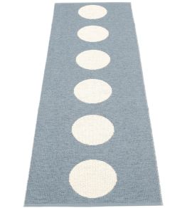 Vera Runner Rug by Pappelina Storm/Vanilla Vera Runner Rug by Pappelina Storm/Vanilla