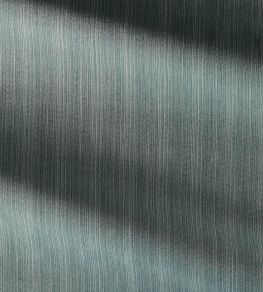 Veranda Strie Fabric by Zoffany Teal Veranda Strie Fabric by Zoffany Teal