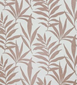 Verdi Bead Wallpaper by 1838 Wallcoverings Coral