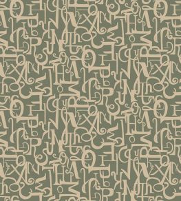 Verso Wallpaper by Tres Tintas Verde Verso Wallpaper by Tres Tintas Verde