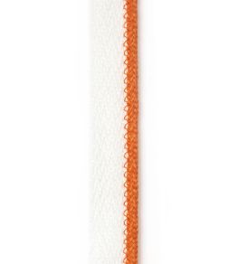 Vertelli Piping Performance Trim by Christopher Farr Cloth Arancio