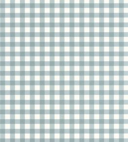 Vichy Wallpaper by Casadeco Bleu Orage