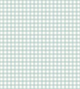 Vichy Check Wallpaper by Woodchip & Magnolia Duck Egg Vichy Check Wallpaper by Woodchip & Magnolia Duck Egg