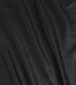 Vienne Silk Fabric by James Hare Black Vienne Silk Fabric by James Hare Black
