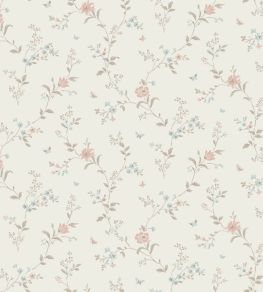 Viktoria Wallpaper by Borastapeter Cream/Pink Viktoria Wallpaper by Borastapeter Cream/Pink
