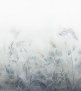 Vilda Mural by Sandberg Misty Blue Vilda Mural by Sandberg Misty Blue