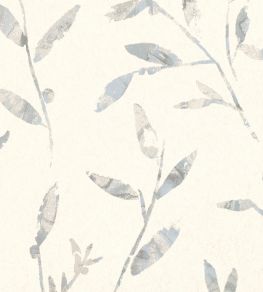 Hana Trail Wallpaper by Villa Nova Powder Blue