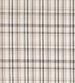 Rubra Check Fabric by Villa Nova Cinder Rubra Check Fabric by Villa Nova Cinder