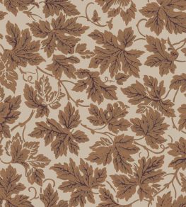 Vine Leaf Wallpaper by Farrow & Ball Brown Vine Leaf Wallpaper by Farrow & Ball Brown